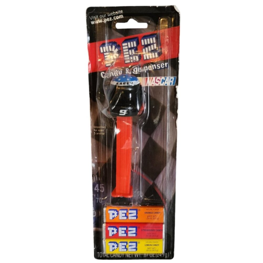 NWT Pez Candy Dispenser Nascar Kasey